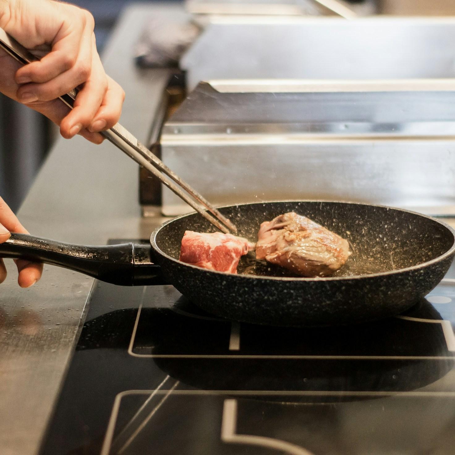 Seasonal meal prepared in a home kitchen